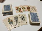Oude kleinere speelkaarten Vangenechten, Verzamelen, Speelkaarten, Jokers en Kwartetten, Ophalen of Verzenden, Zo goed als nieuw