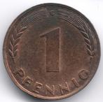Duitsland : 1 Pfennig 1950 G Karlsruhe  KM#105  Ref 5893, Postzegels en Munten, Munten | Europa | Niet-Euromunten, Ophalen of Verzenden