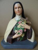 Statue antique de Sainte Thérèse buste de Thérèse 26 cm, Antiquités & Art, Antiquités | Objets religieux, Enlèvement ou Envoi