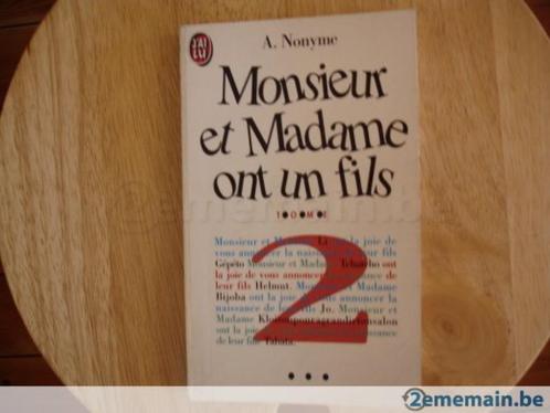 Monsieur et Madame ont un fils, tome 2, Livres, Humour, Utilisé, Enlèvement