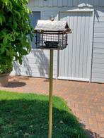 Voederhuis voor vogels in inox, onverslijtbaar., Dieren en Toebehoren, Ophalen, Zo goed als nieuw, Eten en Drinken