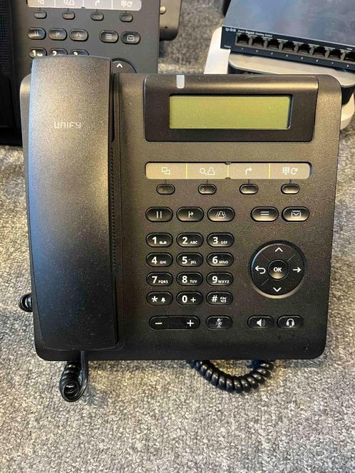 IP Telefonie (Unify Openscape CP205/CP400/X3R) + Polycom, Telecommunicatie, Telefooncentrales, Gebruikt, Ophalen