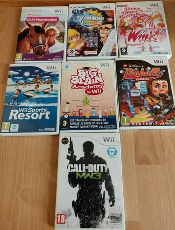 7 nintendo wii beschikbaar voor biedingen