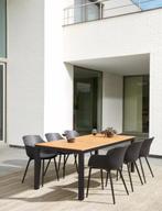 Table de jardin Tomra 200 x 90 x H 72 cm avec plateau en pol, Jardin & Terrasse, Enlèvement, Neuf, Rectangulaire, Aluminium