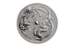 Dragon & Phoenix - Perth Mint - 2017 (no error) - 1oz Argent, Ophalen of Verzenden, Zilver