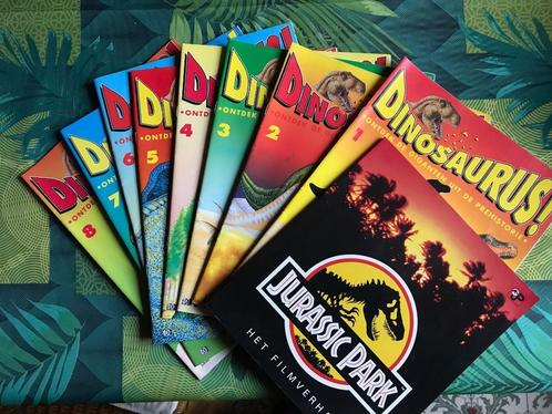 Filmverhaal Jurassic Park + 8 boekjes dino's + 3D bril, Boeken, Kinderboeken | Jeugd | 10 tot 12 jaar, Zo goed als nieuw, Ophalen of Verzenden