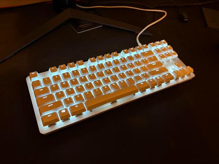 Razer Blackwidow Lite Mercury (US), Computers en Software, Toetsenborden, Zo goed als nieuw, Qwerty, Ophalen of Verzenden