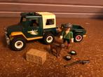 Playmobil 4206 Boswachter met jeep, Ophalen of Verzenden, Zo goed als nieuw, Complete set
