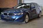 BMW 318 dAS Sport Automaat Facelift Widescreen Garantie, Auto's, BMW, Automaat, 4 cilinders, Blauw, Bedrijf