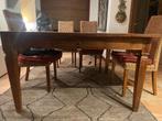 Table teck, Maison & Meubles, Tables | Tables à manger, Teck, 100 à 150 cm, Cinq personnes ou plus, Carré