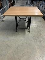 Unieke tafel, Huis en Inrichting, Tafels | Eettafels, 50 tot 100 cm, Eikenhout, Retro, Zo goed als nieuw