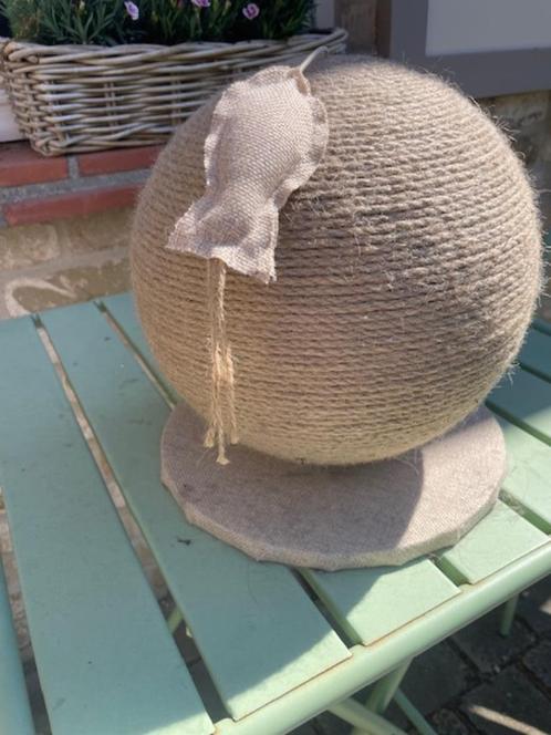 Krabpaal bol voor katten + Kattenkrabmat met balletje, Dieren en Toebehoren, Krabmeubelen, Nieuw, Krabpaal, Ophalen