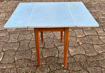 Vintage formica design opvouwbare keukentafel beschikbaar voor biedingen