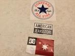 Stickers converse all stars - american jeans store - DC, Enlèvement ou Envoi