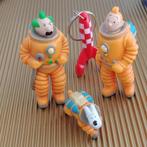 Kuifje naar de Maan 1994 LU  4 delige set, Ophalen of Verzenden, Kuifje, Zo goed als nieuw, Beeldje of Figuurtje