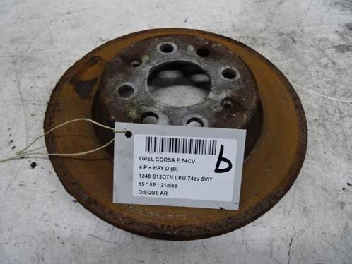 REMSCHIJF ACHTER Opel Corsa E (01-2014/-), Auto-onderdelen, Remmen en Aandrijving, Opel, Gebruikt