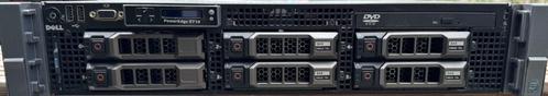 Server Dell PowerEdge R710, Computers en Software, Servers, Gebruikt, 2 tot 3 Ghz, 128 GB, Hot swappable onderdelen, Ophalen