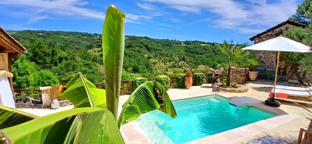 Gîte/lodge de luxe pour 2 avec piscine privée dans le sud de, Propriétaire, Village, Maison de campagne ou Villa, 1 chambre