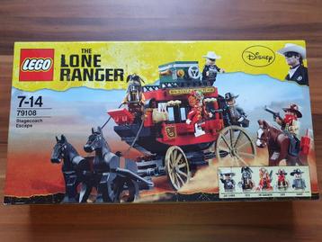 Lego 79108 The Lone Ranger Stagecoach Escape 2013 NOUVEAU