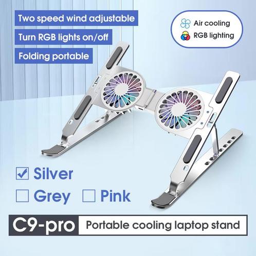 Pack Revendeur – 10 supports PC C9-Pro – +100% de marge, Computers en Software, Laptopstandaarden, Nieuw, In hoogte verstelbaar