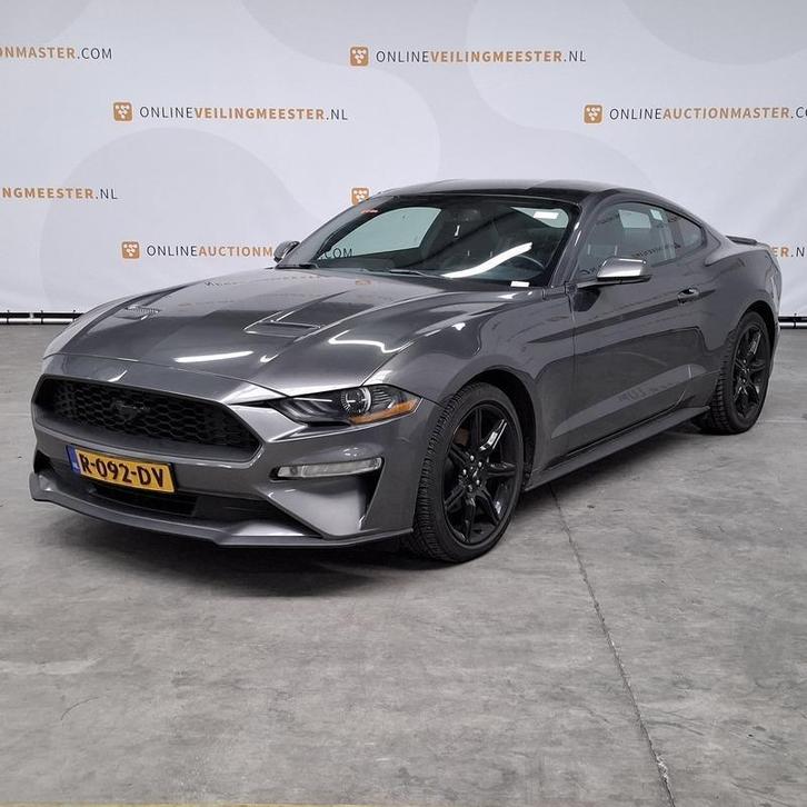 Personenauto, Ford, Mustang, 2019, Auto's, Ford, Bedrijf, Overige modellen, Benzine, Euro 6, Overige carrosserie, Zilver of Grijs