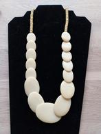 Etnische ketting uit been, Handtassen en Accessoires, Kettingen, Ophalen of Verzenden, Zo goed als nieuw