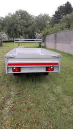 remorque plateau 750 kg, Auto diversen, Aanhangers en Bagagewagens, Ophalen, Zo goed als nieuw