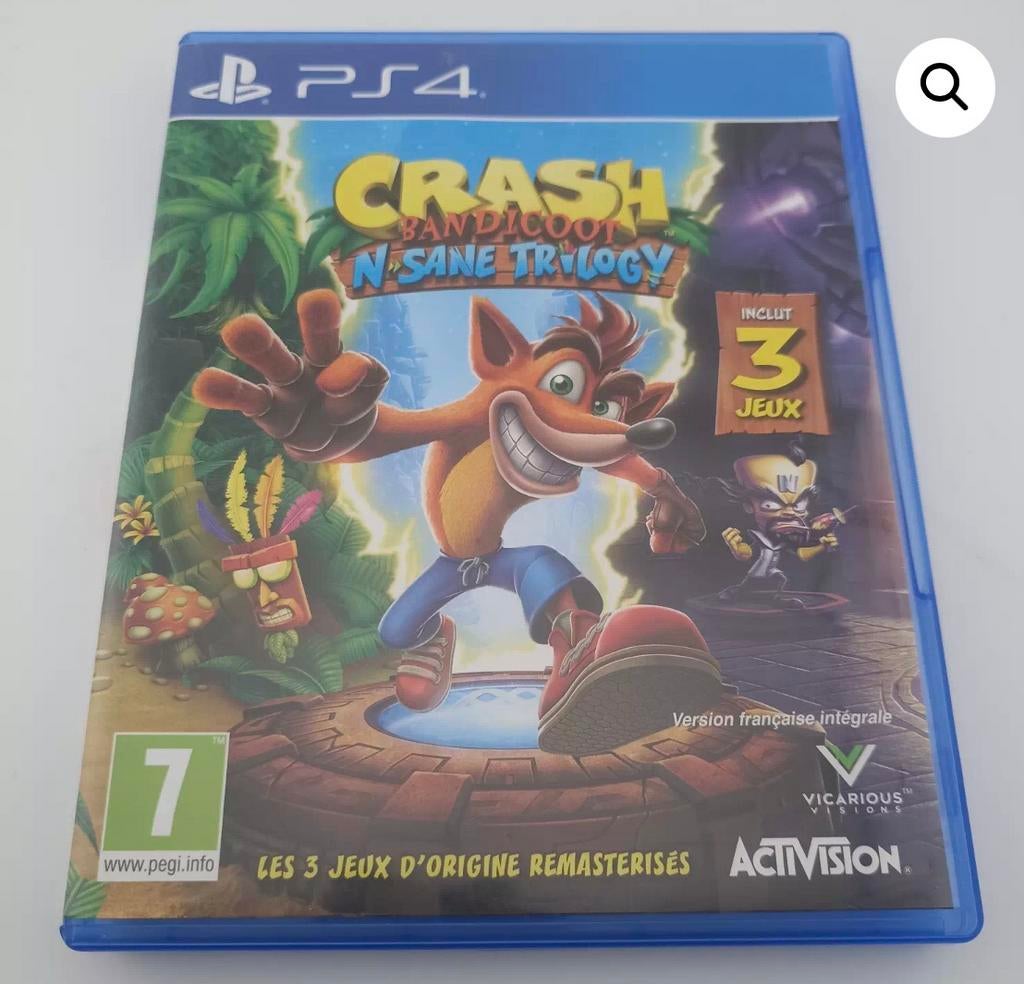 Crash bandicoot, Games en Spelcomputers, Ophalen of Verzenden, Zo goed als nieuw