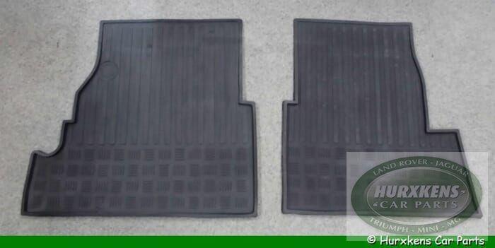 Vloermat set rubber  voorzijde voetkuip rechts gestuurd voor, Auto-onderdelen, Interieur en Bekleding, Land Rover, Nieuw, Ophalen of Verzenden