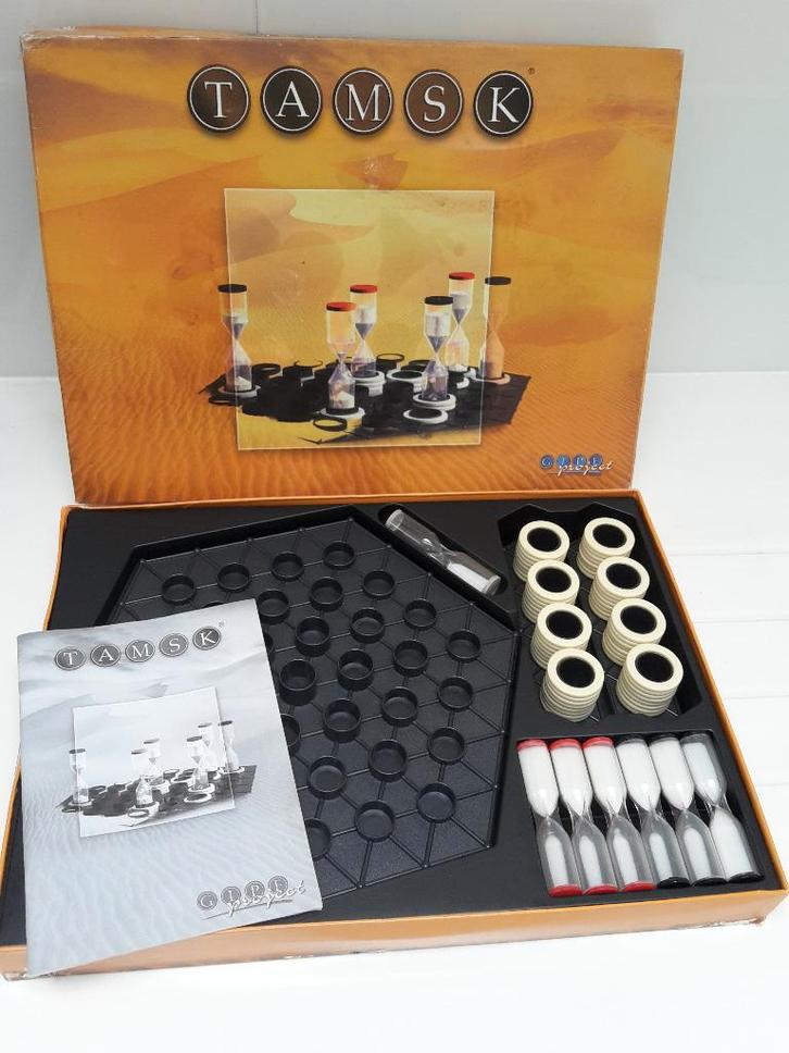 Spel Tamsk, 2 spelers, a.n., out of print, + 1 gratis promo, Hobby en Vrije tijd, Gezelschapsspellen | Bordspellen, Zo goed als nieuw