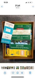 Topografische kaartenmap en kaarten, Boeken, Ophalen, Gelezen