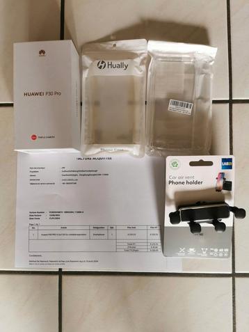 Huawei P30 Pro 128 GB + FACTUUR, oplader, handsfreekit beschikbaar voor biedingen