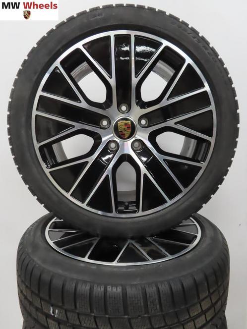 Originele Porsche Taycan 20 inch velgen nieuwe winterbanden, Auto-onderdelen, Banden en Velgen, Banden en Velgen, Winterbanden