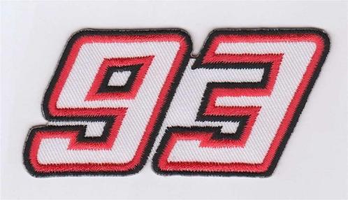 Marc Márquez 93 stoffen opstrijk patch embleem #2, Verzamelen, Automerken, Motoren en Formule 1, Nieuw, Verzenden