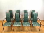 Set van 8 stuks Vintage Belgo Chrom Stoelen, Ophalen
