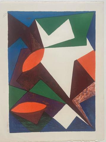 - Jean Pons litho gesigneerd - beschikbaar voor biedingen