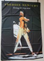 Freddie Mercury (QUEEN) wimpel in goede staat (nr. 3) (115x8, Ophalen of Verzenden, Zo goed als nieuw