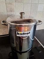 Hoge kookpot/soepkom inox - Demeyere, Huis en Inrichting, Ophalen, Zo goed als nieuw, Inox, Keramische plaat