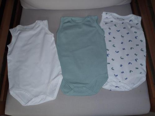 1 set van 3 rompers maat 62, Kinderen en Baby's, Babykleding | Maat 62, Zo goed als nieuw, Jongetje of Meisje, Shirtje of Longsleeve