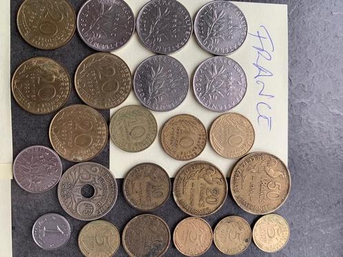 Devise FRANCE: 23 pièces (francs français de 1923 à 1997), Postzegels en Munten, Munten | Europa | Niet-Euromunten, Losse munt