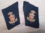 coin de col COMARANT Commandement Maritime d'Anvers, Emblème ou Badge, Marine, Enlèvement