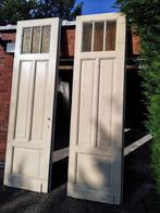 Vintage retro paneel 2 slag deur jaren 1930-1940, Doe-het-zelf en Bouw, Deuren en Vliegenramen, Ophalen, Gebruikt, Minder dan 80 cm