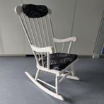 houten schommelstoel, Gebruikt, Vintage, Eenpersoons, Hout