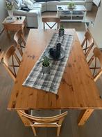 Ikea tafel met 6 stoelen, Huis en Inrichting, Tafels | Eettafels, Ophalen, 50 tot 100 cm, Zo goed als nieuw, Vijf personen of meer