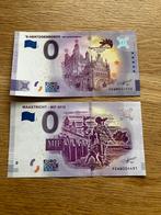 2 billets de 0 euros - MIF 2018 + 2021, Timbres & Monnaies, Billets de banque | Europe | Euros, Enlèvement ou Envoi