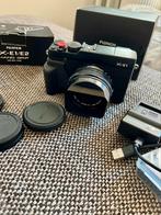 Fujifilm X-E1 + Fuji XF 18 mm F2 R lens + extra’s, Audio, Tv en Foto, Fotocamera's Digitaal, Ophalen of Verzenden, Fuji