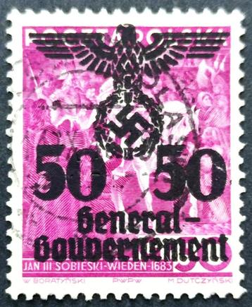 General Gouvernement overdruk 1940