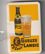 VOL KAARTSPEL GUEUZE LAMBIC ST LOUIS, Enlèvement ou Envoi, Neuf, Carte(s) à jouer