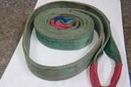 Hijsband 5 meter lengte met twee platte ogen 2 ton (enkel), Enlèvement ou Envoi, Comme neuf