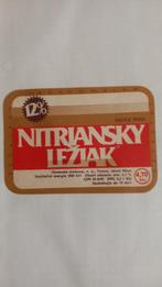 Étiquette de bière, Nitriansky Leziak, Comme neuf, Enlèvement ou Envoi
